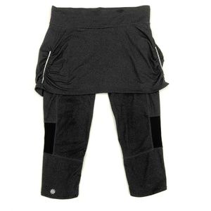 Athleta 2 in 1 Skirt Capri Leggings